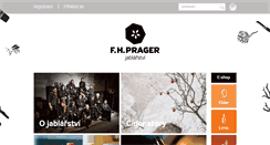 Desktop Screenshot of pragercider.cz